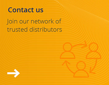 Contact us. Join our network of trusted distributors