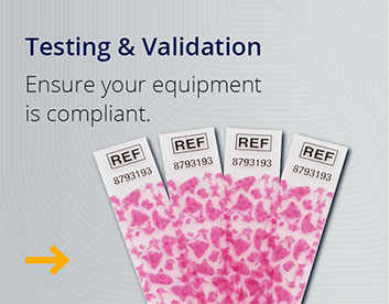 Testing and validation. Ensure your equipment is compliant.