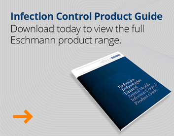 Infection control product guide. Download to view the full Eschmann product Range.