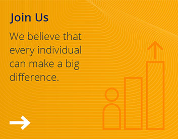Join us. We believe that every induvidual can make a big difference. View career opportunities